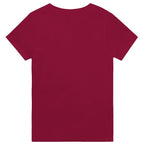 Red t-shirt on a white background